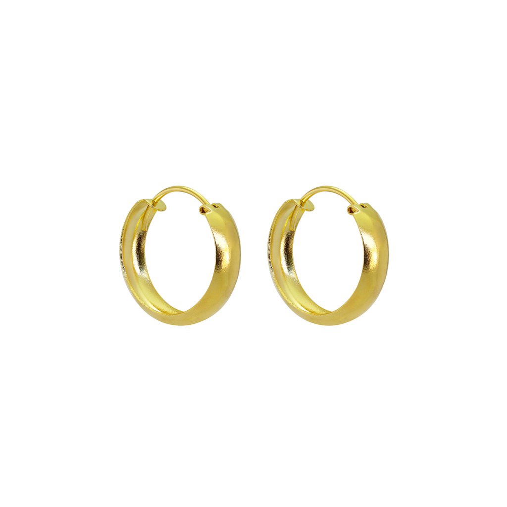 Duo Jewellery Earrings Duo Gold filled hoop earrings