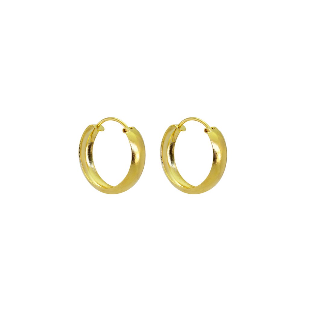 Duo Jewellery Earrings Duo Gold filled hoop earrings