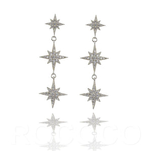 Duo Jewellery Earrings DUO THREE SHINING STARS EARRINGS