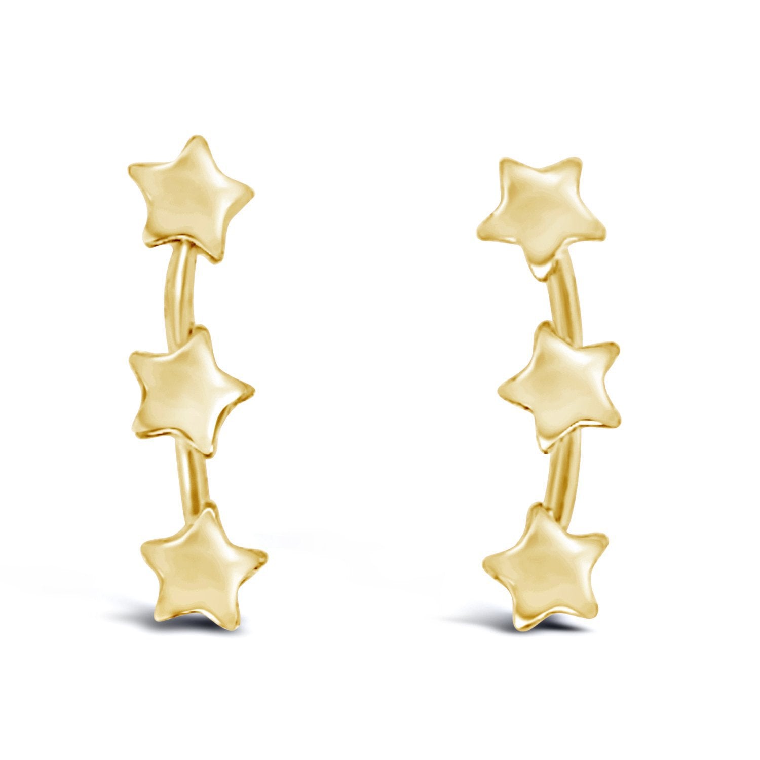 Duo Jewellery Earrings Duo you are a star Earrings gold