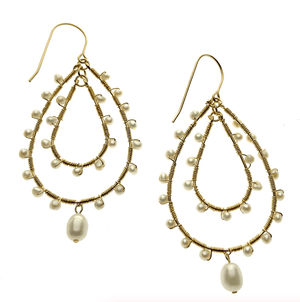 Duo Jewellery Earrings Pearl DUO MINI DARCY EARRINGS