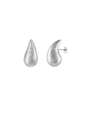 Duo Jewellery Earrings Silver Teddy Earrings