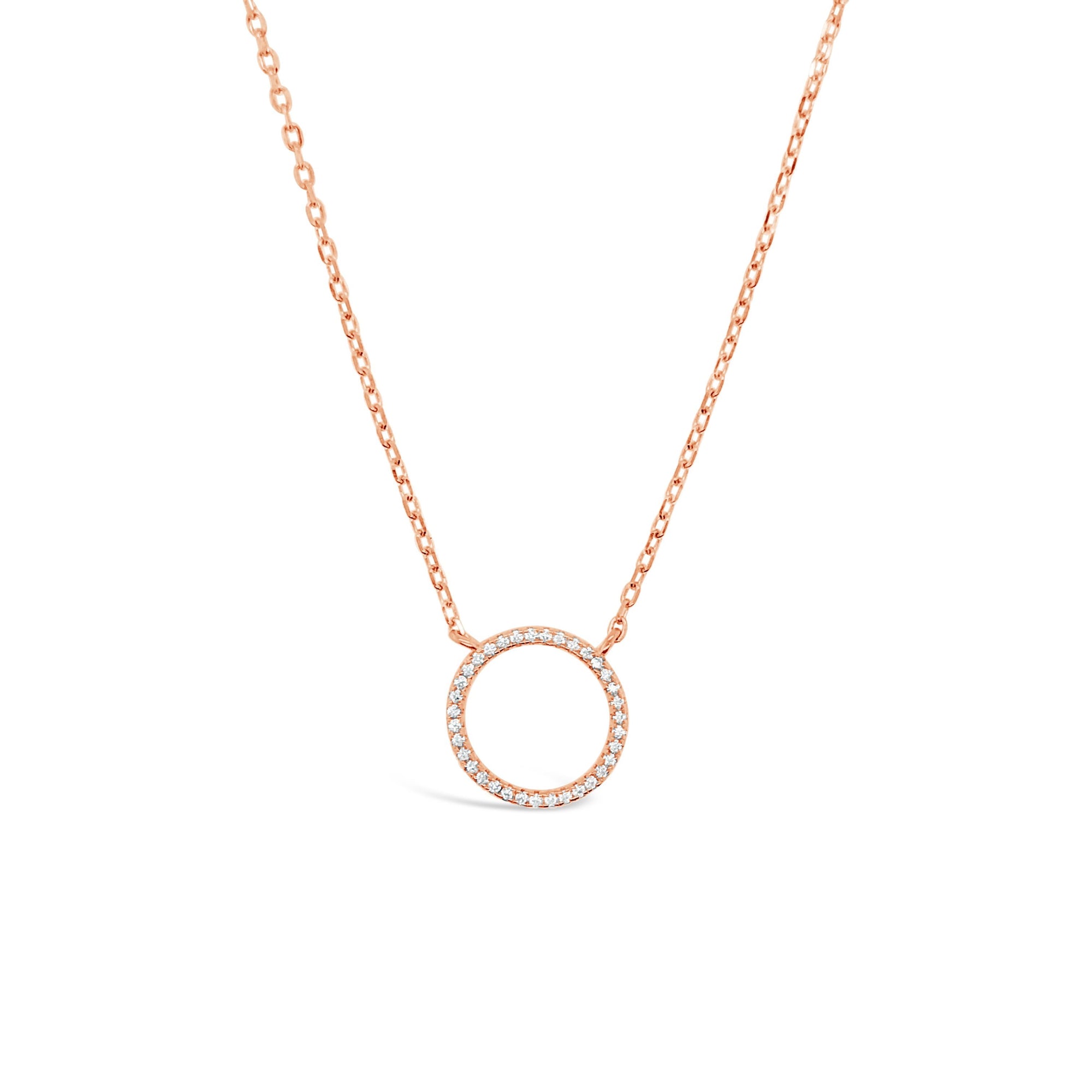 Duo Jewellery Necklaces Duo Circle of Life Necklace (Rose Gold Plated)