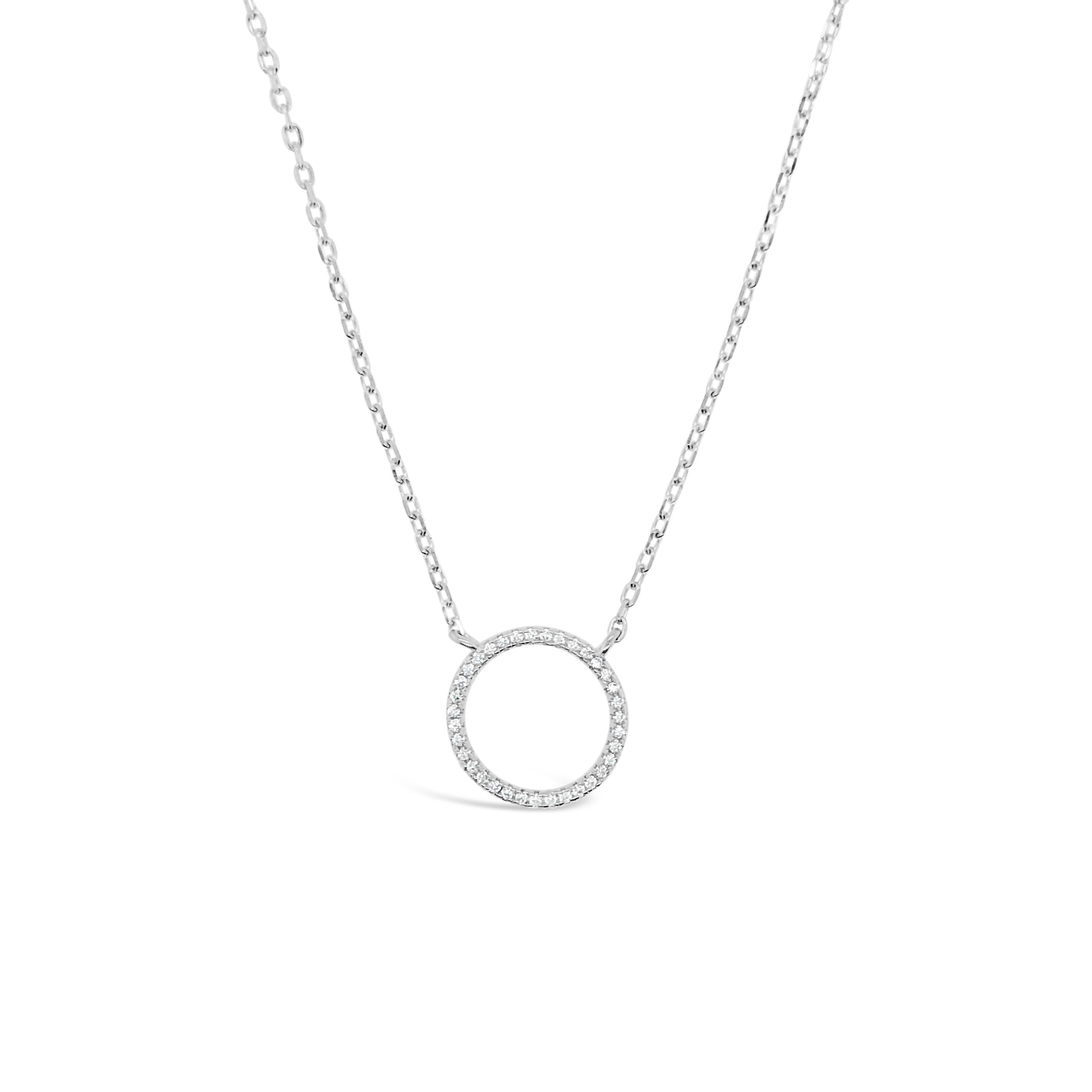 Duo Jewellery Silver Circle of Life Necklace