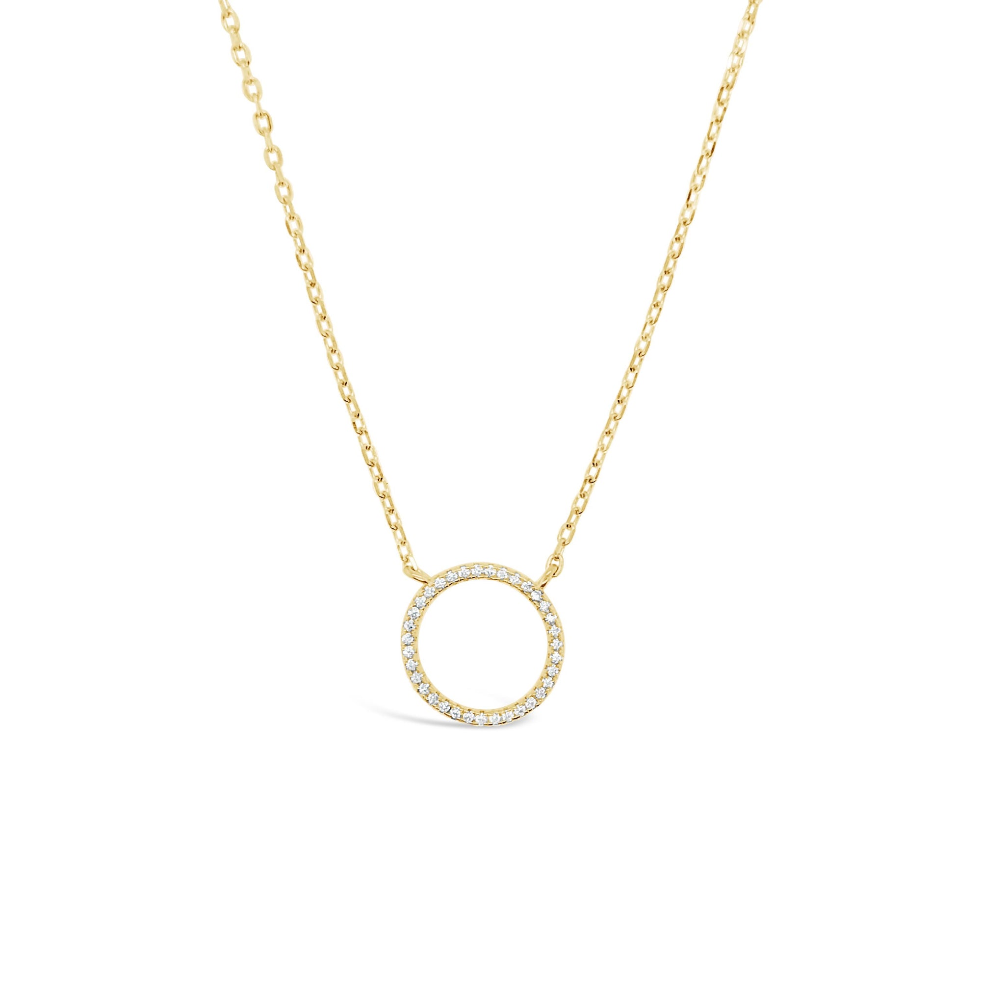 Duo Jewellery Necklaces Duo Circle of Life Necklace (Yellow Gold Plated)