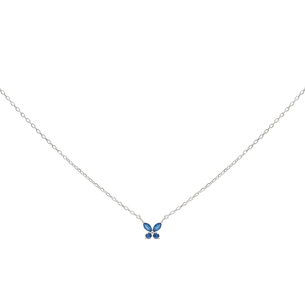 Duo Jewellery Necklaces DUO CZ butterfly necklace
