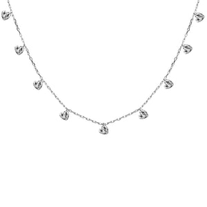 Duo Jewellery Necklaces DUO NON ENCASED MULTI HEART NECKLACE