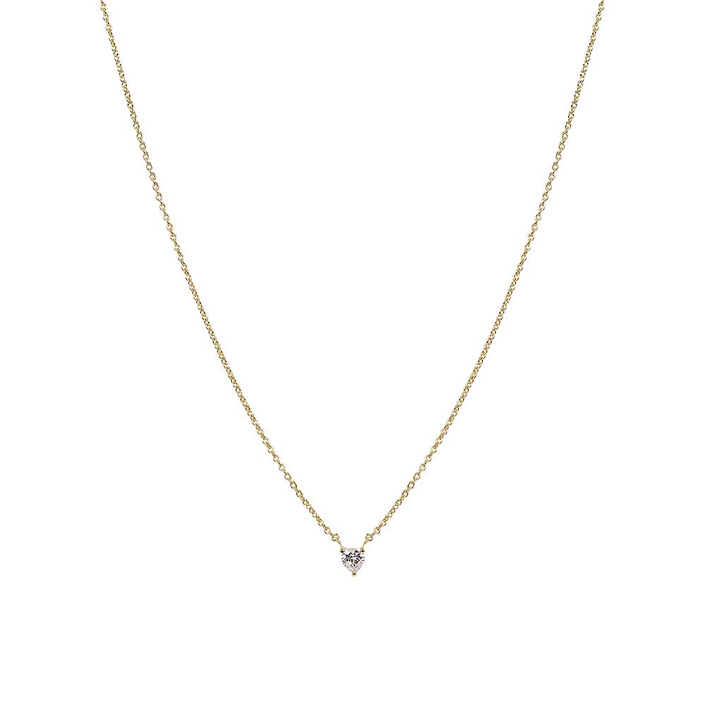 Duo Jewellery Necklaces Duo single love heart necklace