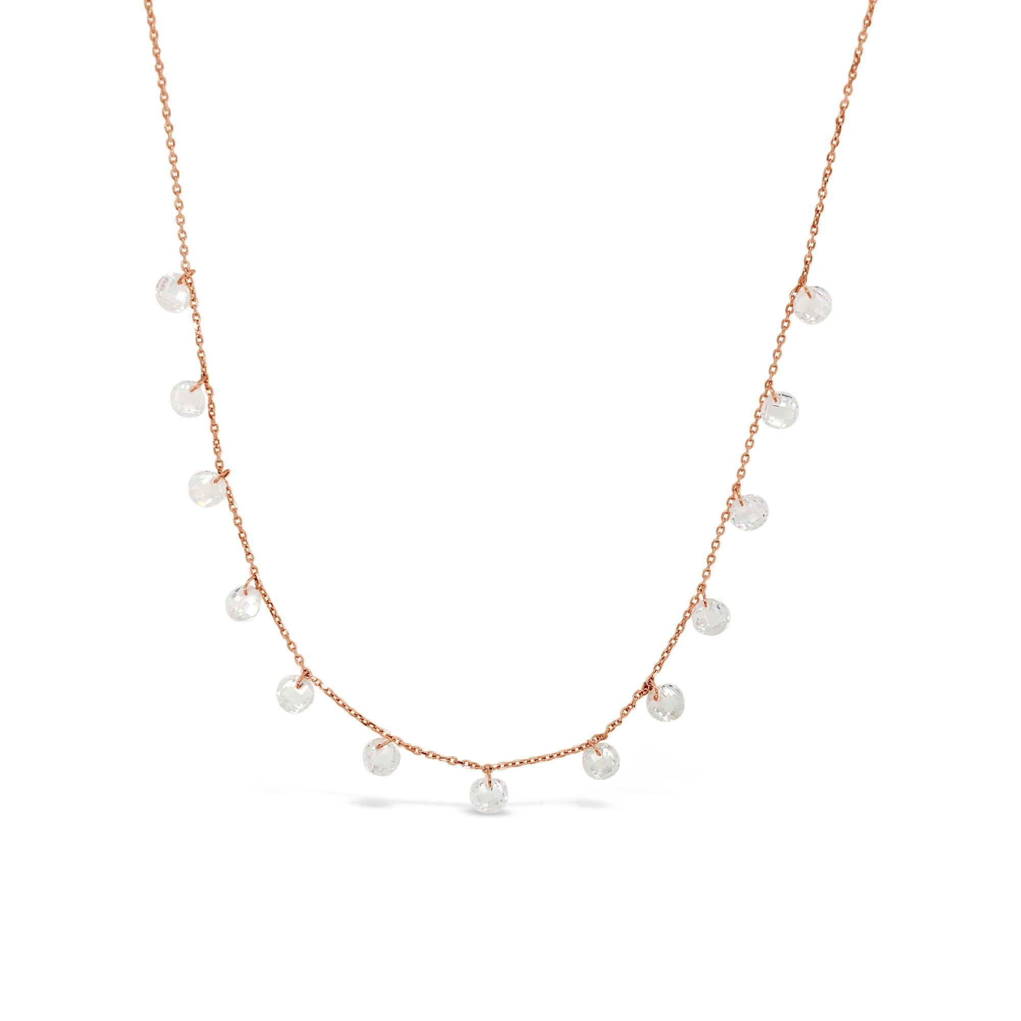 Duo Jewellery Necklaces Rose Gold Duo lucky Number Rose Necklace