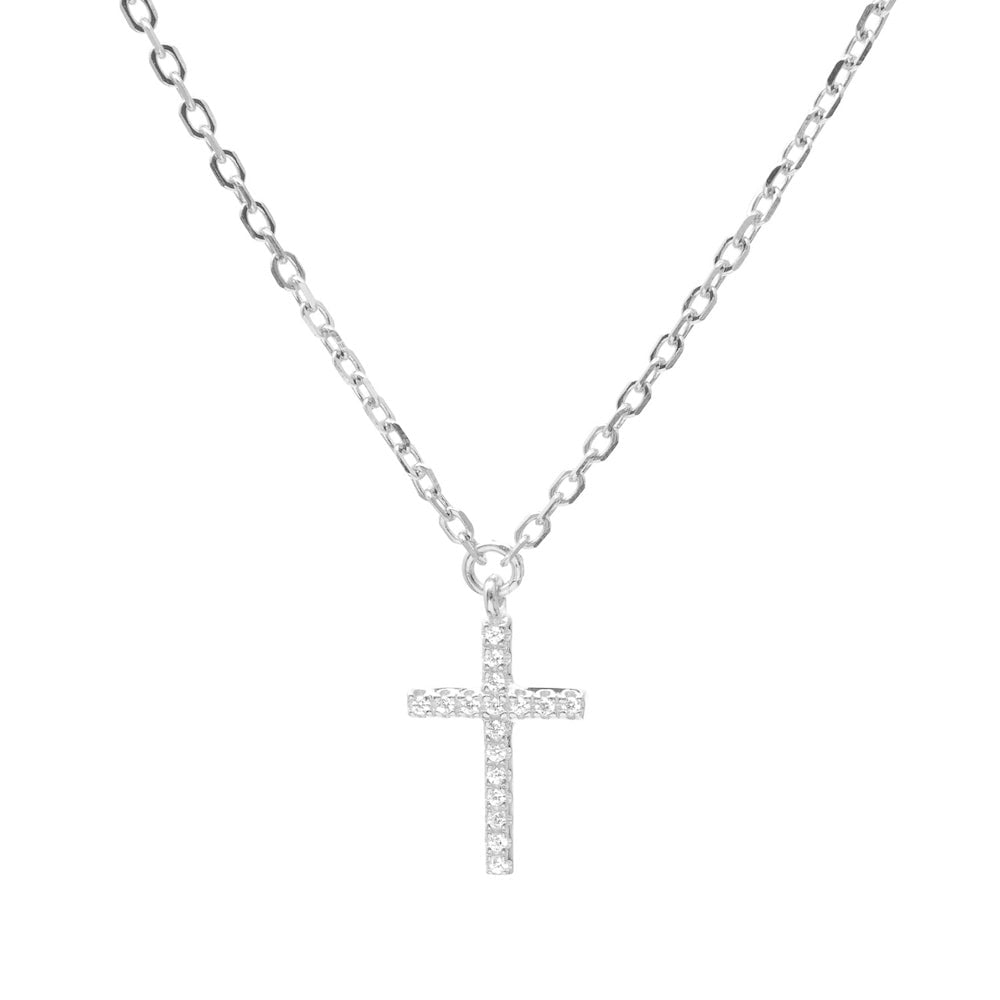 Duo Jewellery Necklaces Yellow Gold Duo Classic cross necklace
