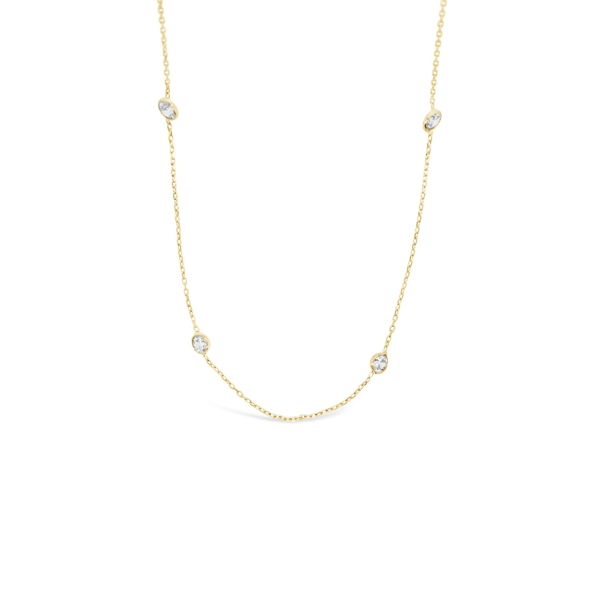 Duo Jewellery Necklaces Yellow Gold Duo Wish Gold Necklace