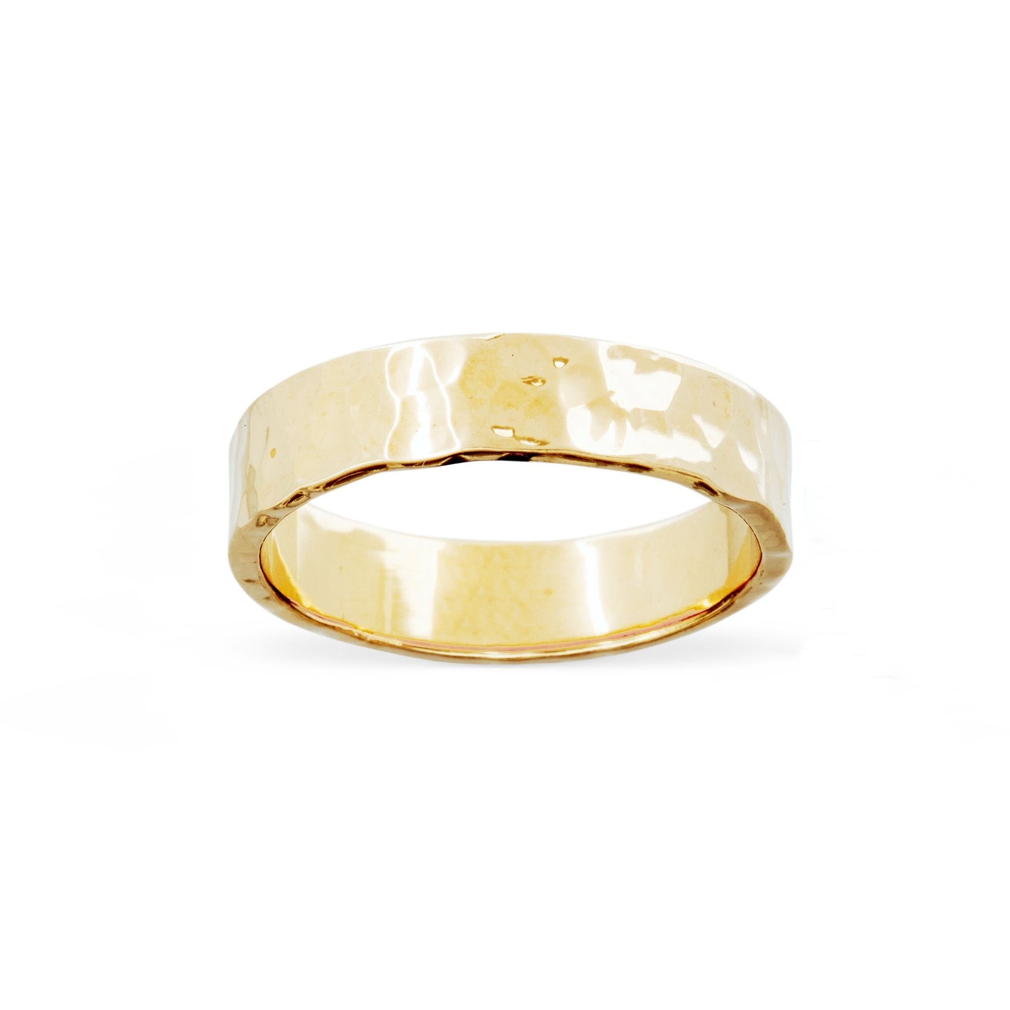 Duo Jewellery Rings Duo hammered organic ring