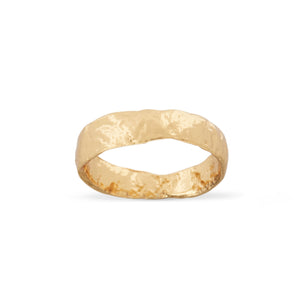 Duo Jewellery Rings DUO MATT GOLD ORGANIC RING