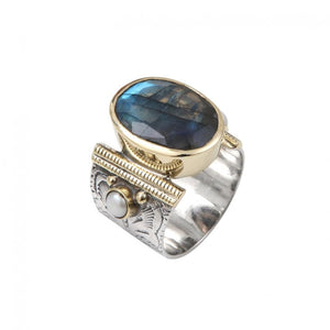 Duo Jewellery Rings Duo Thea Labradorite Ring