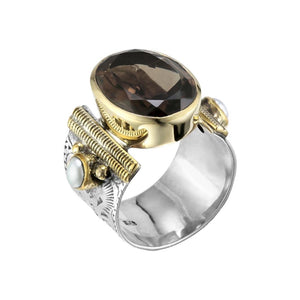 Duo Jewellery Rings Duo Thea Smoky Quartz ring