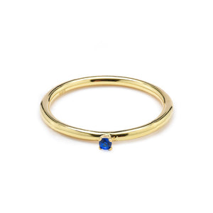 Duo Jewellery Rings Yellow Gold / Blue / 6 Duo Only You Ring