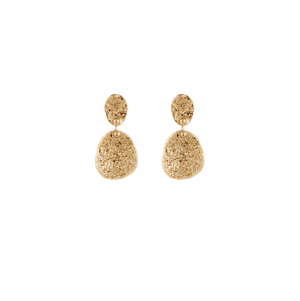 Gas Bijoux Earrings Yellow Gold Eclipse Small 