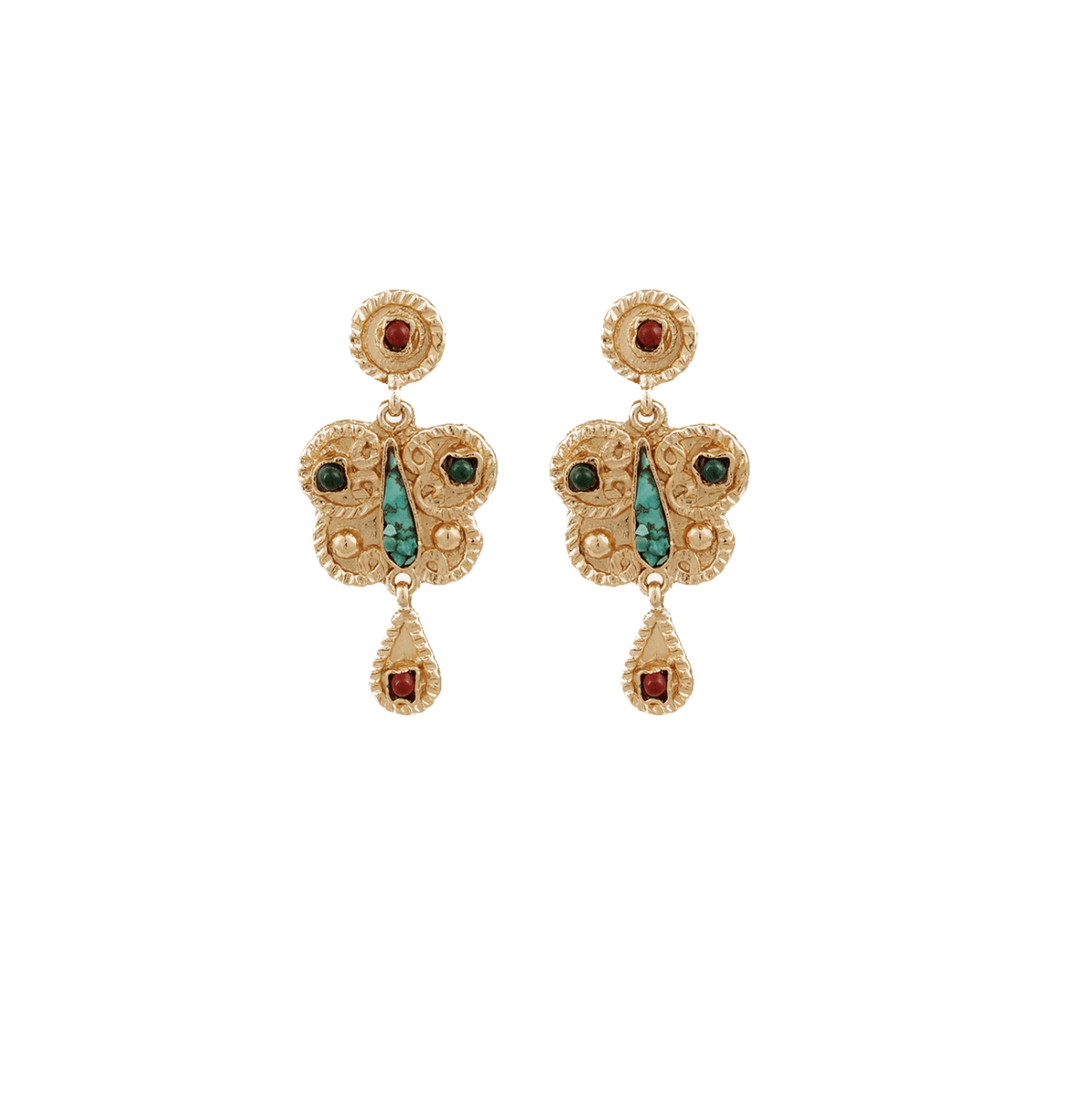 Gas Bijoux Earrings Yellow Gold  Paz  