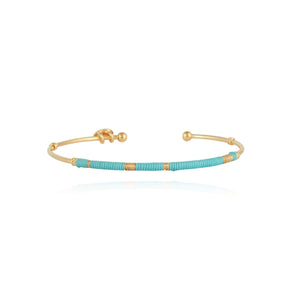 Gas Bracelets Gas Gold Zanzibar Aqua Bracelet