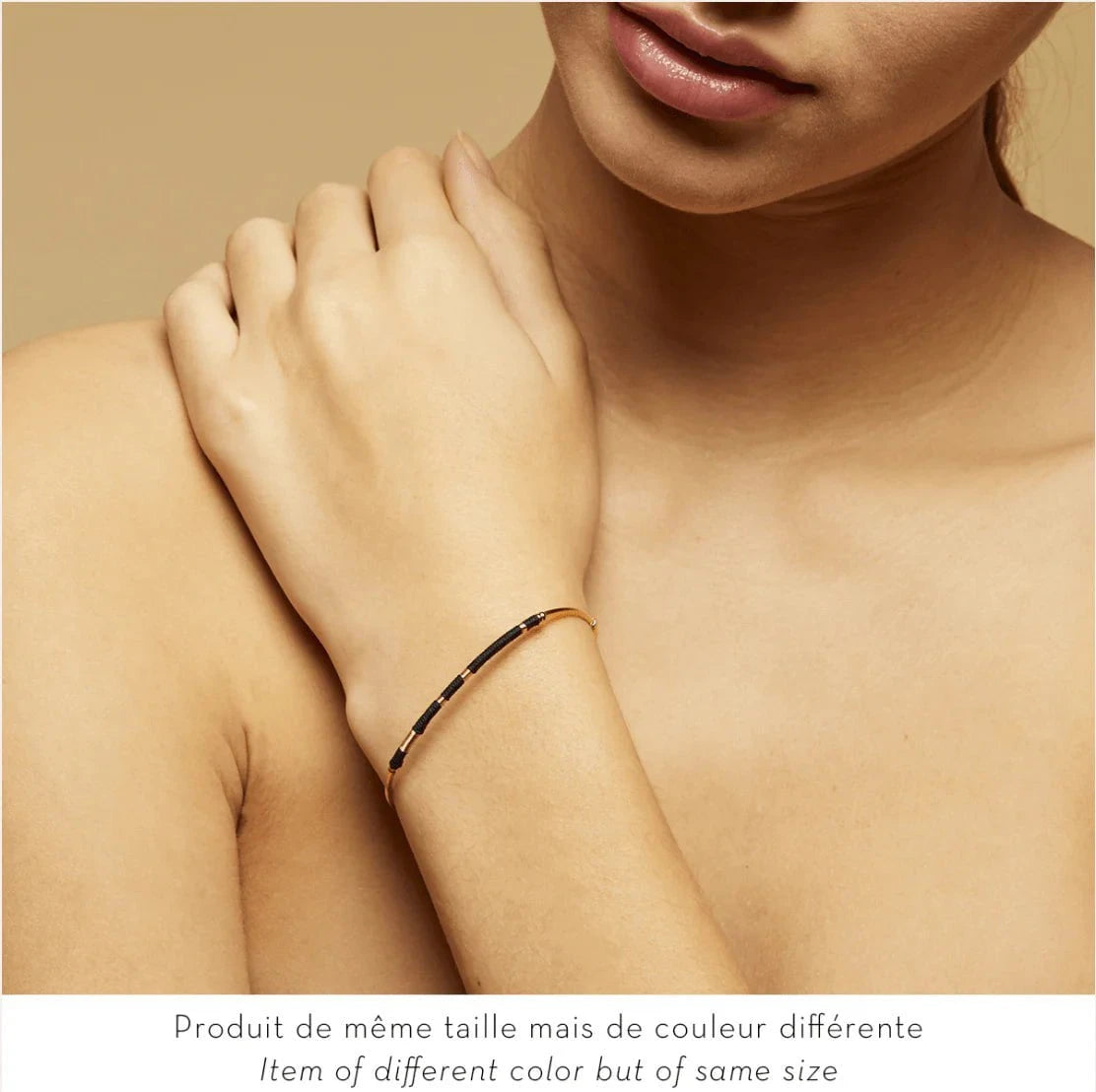 Gas Bracelets Gas Zanzibar Stripe Cream Bracelet