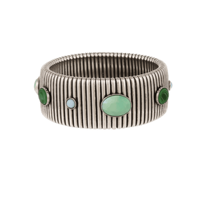 Gas Bracelets Silver / Turquoise Gas Strada Bracelet