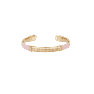 Gas Bracelets Yellow Gold / Baby Pink Gas Macao Bracelet