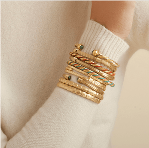 Gas Bracelets Yellow Gold Gas Bijoux Ariane Bracelet