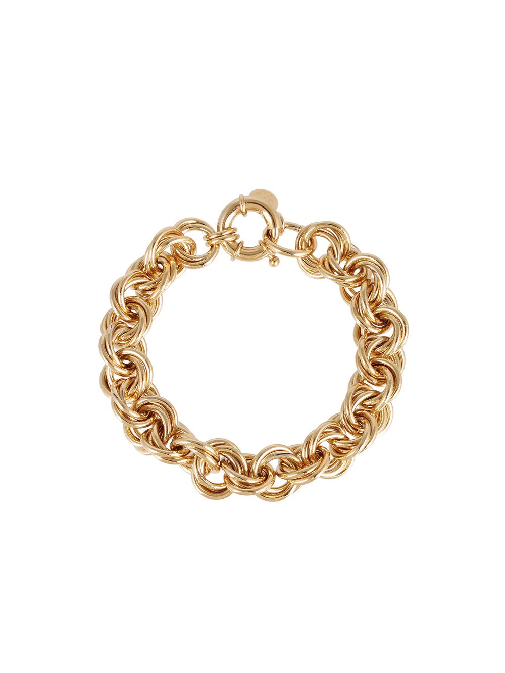 Gas Bracelets Yellow Gold Gas Maille Entrecroise Bracelet