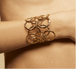 Gas Bracelets Yellow Gold Gas Olympie Bangle