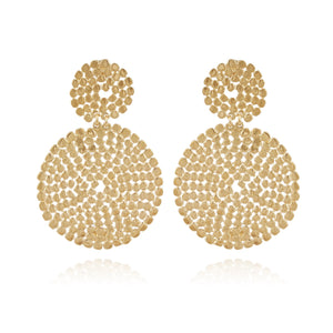 Gas Bracelets Yellow Gold Gas Onde Lucky Earrings