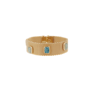 Gas Bracelets Yellow Gold Gas Totem Large Bracelet