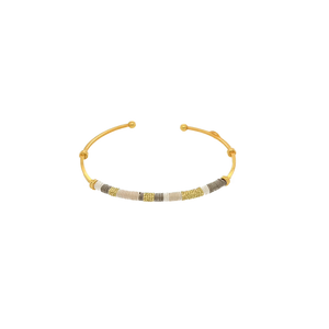 Gas Bracelets Yellow Gold / Grey Gas Zanzibar MultiColour Gold Bracelet