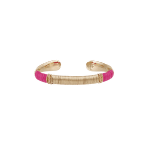 Gas Bracelets Yellow Gold / Hot Pink Gas Macao Bracelet