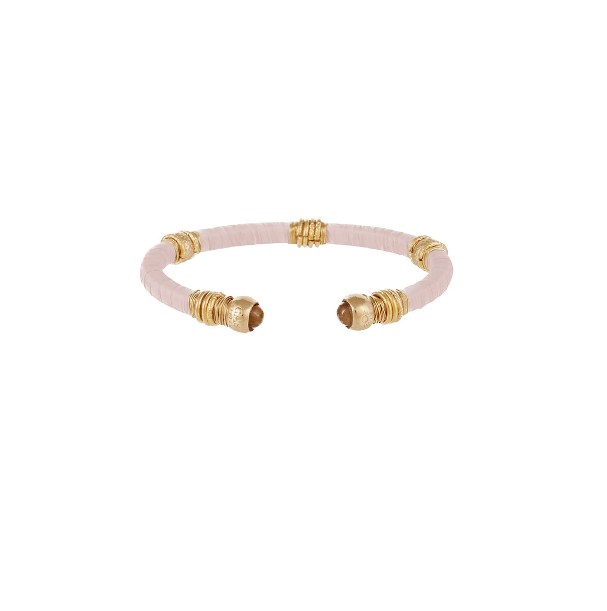 Gas Bracelets Yellow Gold / Pink Gas Sari Bracelet