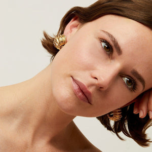 Gas Earrings Gas Bijoux Anne Strass Earrings Stud