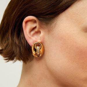 Gas Earrings Gas Bijoux Cophea Mini strass