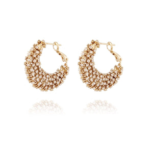 Gas Earrings Gas Izzia Small Hoop Earrings