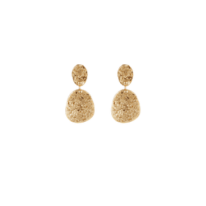 Gas Earrings Yellow Gold Eclipse Small Earrings