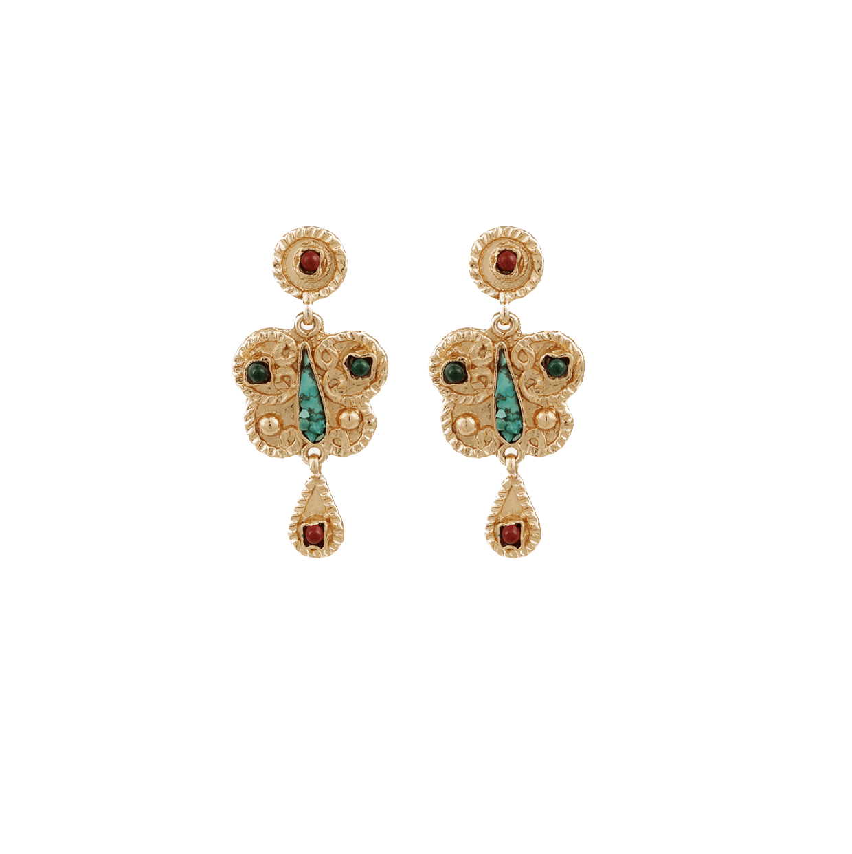 Gas Earrings Yellow Gold Gas Paz  Earrings