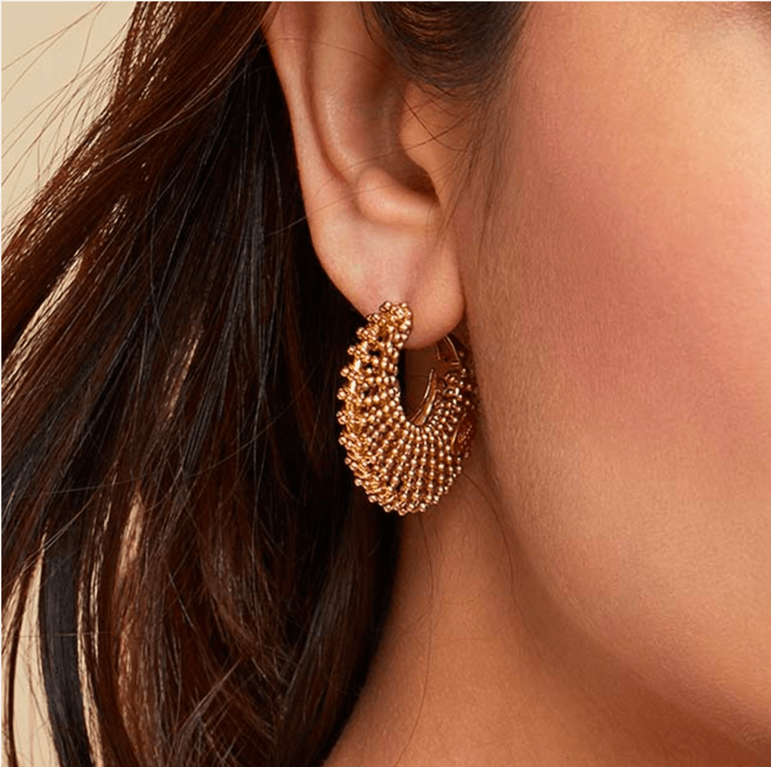 Gas Earrings Yellow Gold Izzia Small Earrings