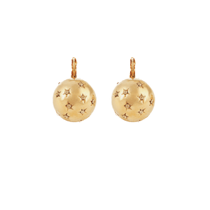 Gas Earrings Yellow Gold / Large Comete Earrings