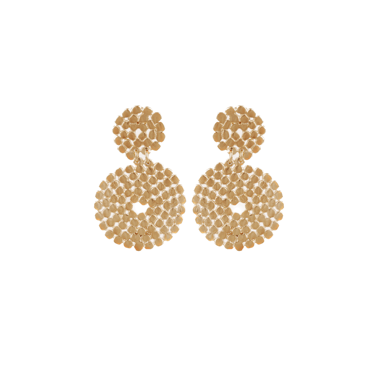 Onde Lucky Mini Earrings in Gold