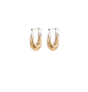 Gas Earrings Yellow Gold / Yellow Gold Gas Ecume Earrings