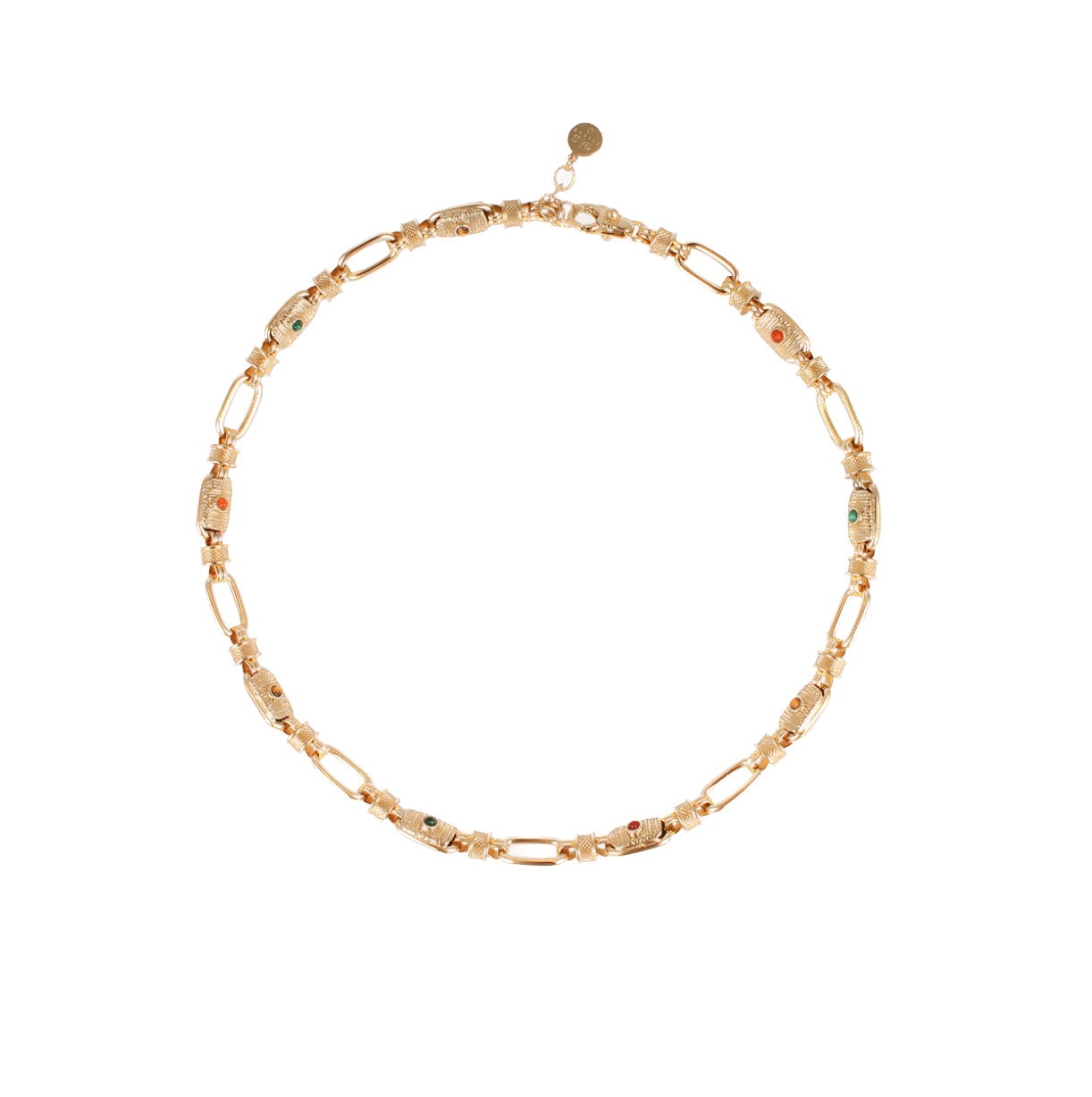 Gas Necklaces Yellow Gold Gas Bijoux Basile Necklace