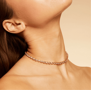 Gas Necklaces Yellow Gold Gas Bijoux Riviera Necklace
