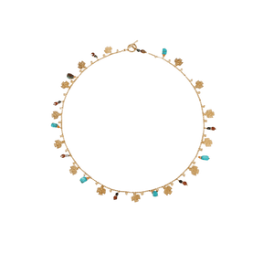 Gas Necklaces Yellow Gold Gas Tangerine Eagle Necklace