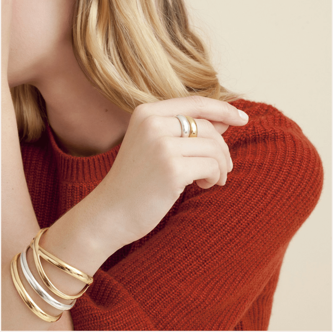 Gas Rings Yellow Gold Jonc Gold Ring