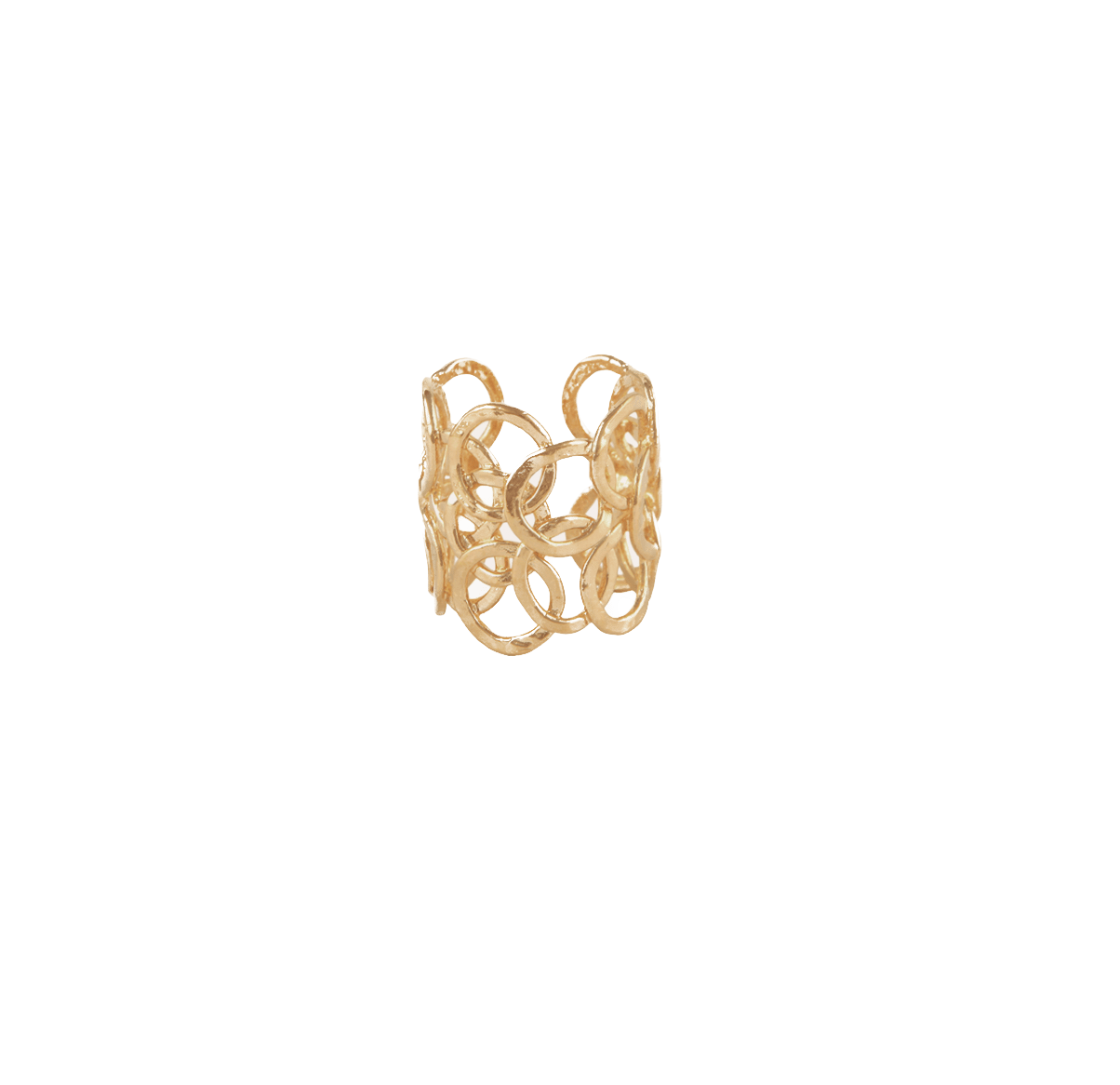 Gas Rings Yellow Gold Olympie Ring