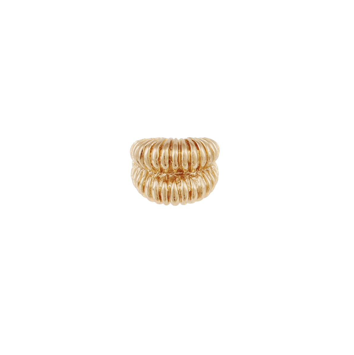 Gas Rings Yellow Gold Tiki Gold Ring