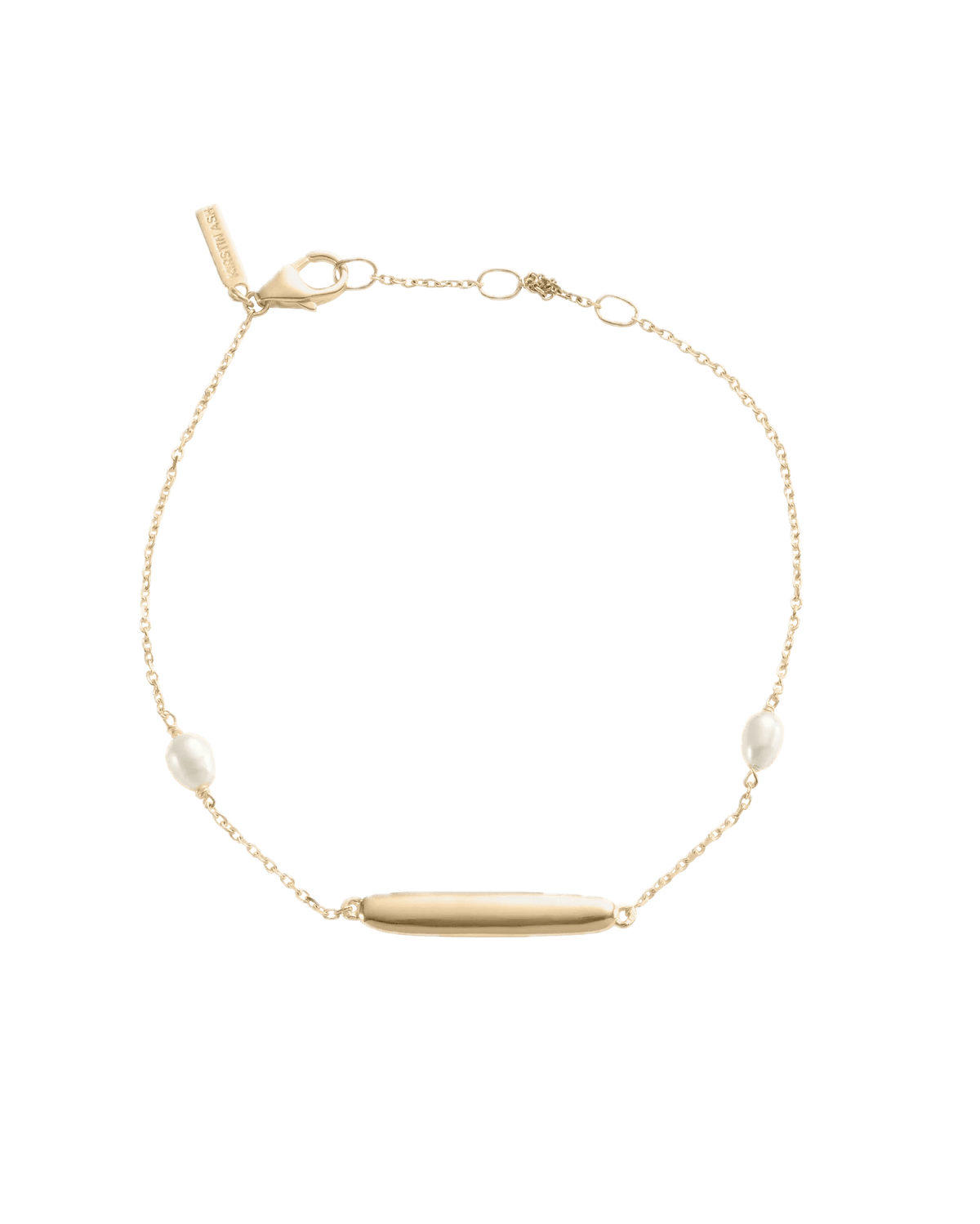 Kirstin Ash Bracelets Gold Kirstin Ash Maris engravable bracelet